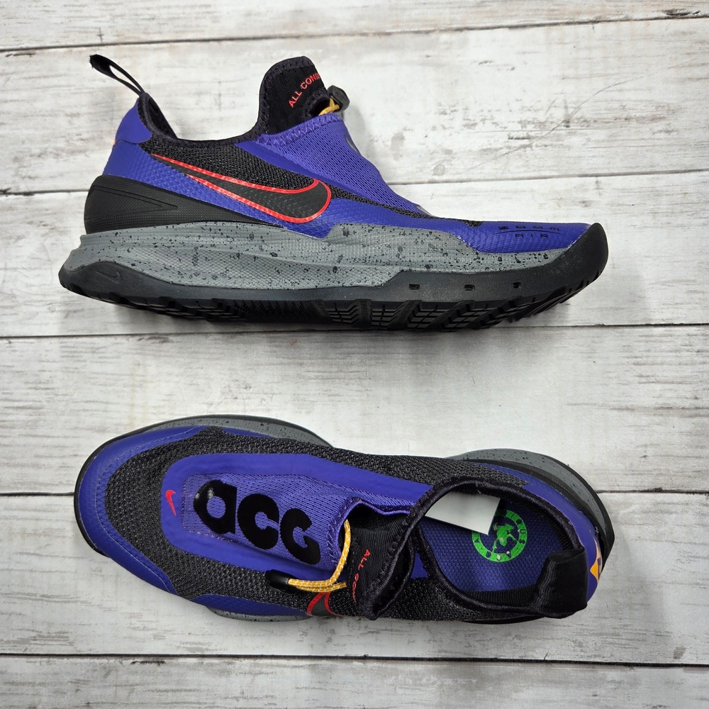 Nike ACG Air Zoom AO Hiking Water Shoes Men 6.5 Purple CT2898-400 Toggle Lace
